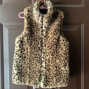 C&C California Faux Fur Vest
